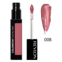 Batom Liquido Revlon Colorstay Satin Ink 008 Mauvey Darling - 5ML