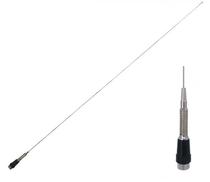 Antena VHF Movel 5/8 3.4DBI 136-174MHZ Omnidirecional TKS-MC101S (com Mola)