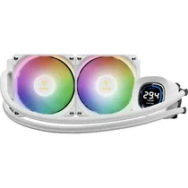 Cooler Líquido Gamdias Aura GL240 Digital Argb para Cpu - Branco (1 Ano de Garantia No Brasil)