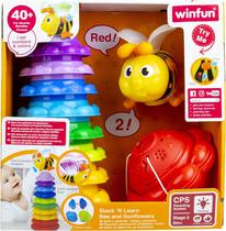 Winfun Stack'N Learn Bee And Sunflowers - 000650