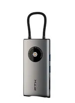 Hub 8 En 1 USB-C - HDMI/ RJ45/ USB-A/ USB-C/ SD FTX-HUBL3-Ag 4K/ 30HZ/ 1GBPS/ 100W/ 5GBPS