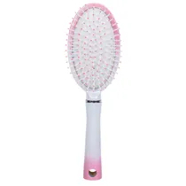 Escova Cabelo Soft Oval Bra/Rosa
