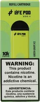 Vape Descartável Life Pod - Green Grape Ice - 10000 Puffs