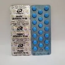 Quimfa Medicamentos Pramil Plastico 1 X 20 Comp/50 MG Azul