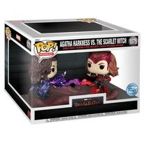 Funko Coleccionables Pop Wanda Vision Agatha Harkness VS Scarlet Witch s.Edition 1075 Plastico s/C