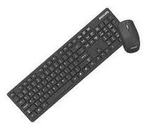 Teclado Philips c/Mouse C602 Wireless