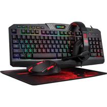 Teclado Redragon + Kit S101-BA-2 4 Em 1 Mouse + Auricular + Mousepad