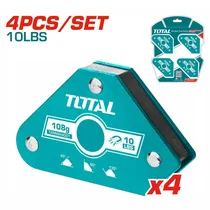 Esquadro Magnético Total TAMWH4001 4Pçs 10LBS