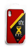 Capa One iPhone X Mirror Vermelho