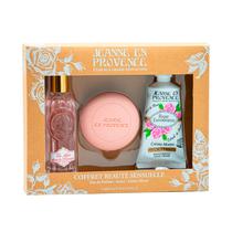 Kit Perfume Jeanne Arthes Beaute Sensuelle Feminino Edp 60ML+ Crema Rose 75ML + Sabonete 100G