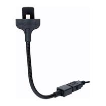 Cabo Fusechicken USB-A para Lightning / 20CM / Bobine para Carro - Preto