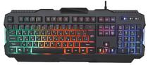 Teclado Sate AK-837 Espanhol RGB Multimedia