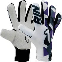 Luva para Goleiro Kids Rinat Meta Tactik GK As Inf - Branco/Roxo