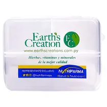 Earth's Creation Porta Comprimidos