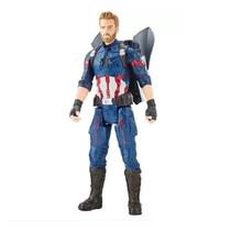 Boneco Hasbro Avengers E0607 Power Pack Capitao America - E0607