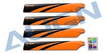 TR150 Main Blade 120MM Orange HD123EBT