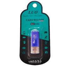 Adaptador USB Leitor Cartao de Memoria SD Luo (LU-2003)