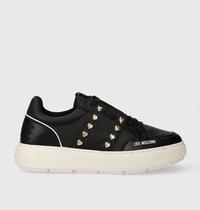 Calzado Casual Femenino Moschino Love Moschino Glitter Stud Trainer