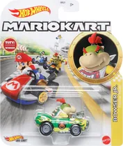 Carrinho Hot Wheels Mario Kart Bowser JR Mattel - HDB27