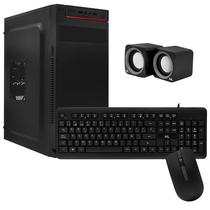 Gabinete Mtek DK03 + Teclado (Espanhol) + Mouse + Speaker + Fonte (500 W)