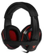 Headset Gaming Satellite AE-364U - Preto/Vermelho