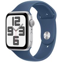 Apple Watch Se 2 44MM MXER3LL/ A 2024 com Pulseira Sport Band M/ L / Aluminium Case - Silver/ Denim