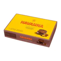 Alfajor Havanna Recheio Doce de Leite Cobertura Chocolate Ao Leite Caixa c/ 12X55G
