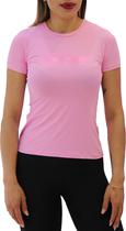 Camiseta Joog Basica Poliamida Rosa Feminina