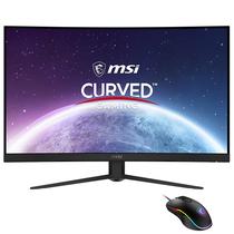 Monitor Gamer MSI G27C4X 27" Full HD LED 250HZ / 1MS - Preto + Mouse