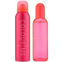 Kit Colour Me Neon Pink - Perfume + Body Spray - 100/150ML - Feminino