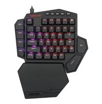 Teclado Mecanico Redragon K585RGB Diti One - Handed RGB - Preto