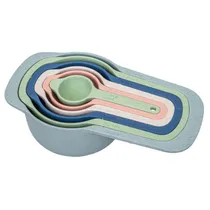 Kit de 6 Colheres Medidoras Empilháveis - Coloridas