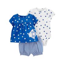 Conjunto Infantil Carter's 1N040110 Nena 3PCS