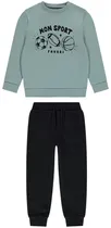 Conjunto Infantil Orchestra HGAN96-BLM Masculino (2 Peças)