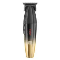 Aparador / Cortador de Cabelo VGR V-906 / 5W / Recarregavel / com Acessorios - Preto/ Dourado