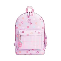 Mochila Tilibra Académie Floral 355302 Rosa