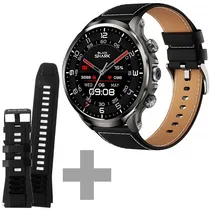 Relogio Black Shark Watch X BS-W2403 com 4G/Wi-Fi - Cinza/Preto + Pulseira