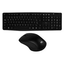 Kit Teclado e Mouse Mtek KM-5239 Sem Fio Portugues - Preto