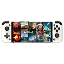 Controle Gamer Gamesir X2 Pro Xbox Mobile Gaming Controller - USB-C - para Android - Game Pass Ultimate + Estojo - Branco e Preto