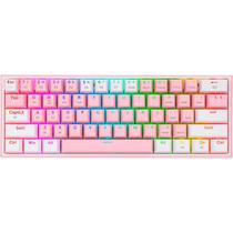 Redragon Teclados Fizz-Pro K616-RBG Mechanical Ingles White/Pink