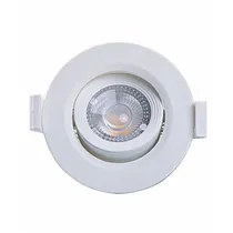 Spot LED Empotrable Emalux SL30326 3W 6000K 240 Lúmenes Bivolt Redondo
