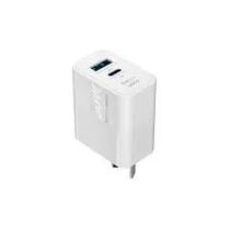 Foxbox Cargador Celular Mega PD65W Corriente Adaptable Blanco s/C