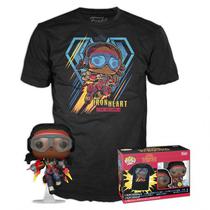 Funko Pop Tees Marvel Black Panther: Wakanda Forever e Camiseta Tamanho XL (70382)