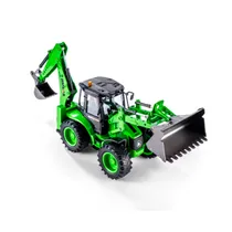 Retroescavadeira Huina 1/14 RC 9CH Green 1579