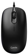 Mouse Otico Quanta com Fio QTMO10 USB Preto