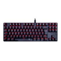 Teclado Gamer T-Dagger Bora TGK-313-RD RGB Switch Red - Preto