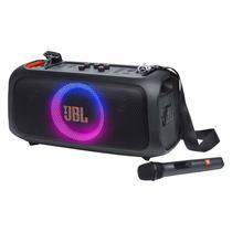 Caixa de Som Portatil JBL Partybox On-The-Go Essential Bluetooth + Microfone - Preto