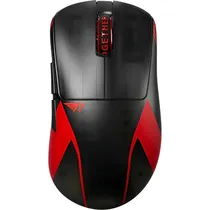 Mouse Gamer Pulsar Xlite V4 Mini T1 Edition (Compatível com 8K) Sem Fio - Preto/Vermelho (PXL41T1)