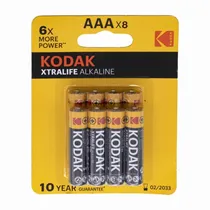 Pilha AAA Alcalina Kodak Xtralife X8