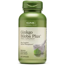 GNC Ginkgo Biloba Plus 120 Cápsulas